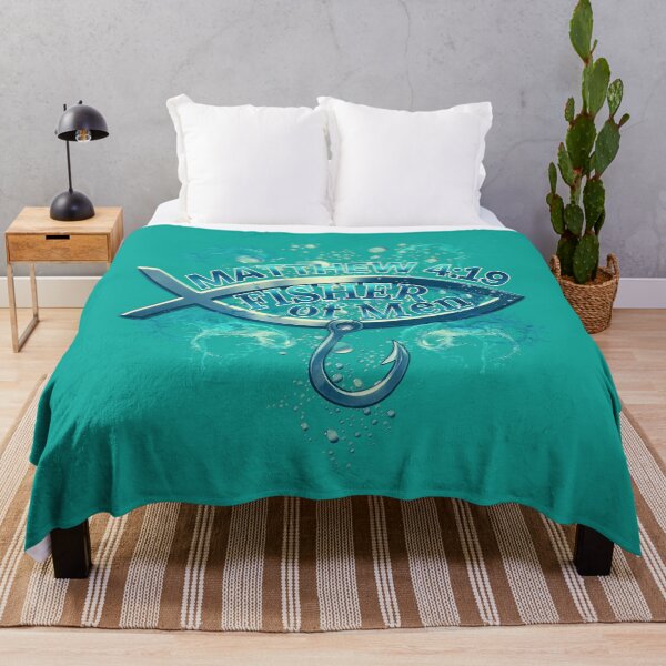 Item preview, Fisher of Men: Ichthys Blue designed and sold by Tripp Art Studio.