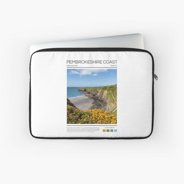 Item preview, Pembrokeshire Coast National Park - Wales  designed and sold by StudioRedKoala.