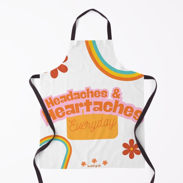 Item preview, Headaches & Heartaches designed and sold by Wobblycat Designs.