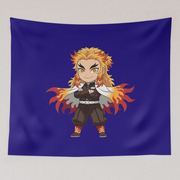 Item preview, Chibi Kyojuro Rengoku Flame Hashira Art designed and sold by Innova_Creations.