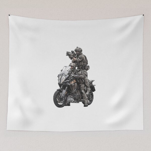 Item preview, elite motorcycle police officer designed and sold by Lellenatavarez.