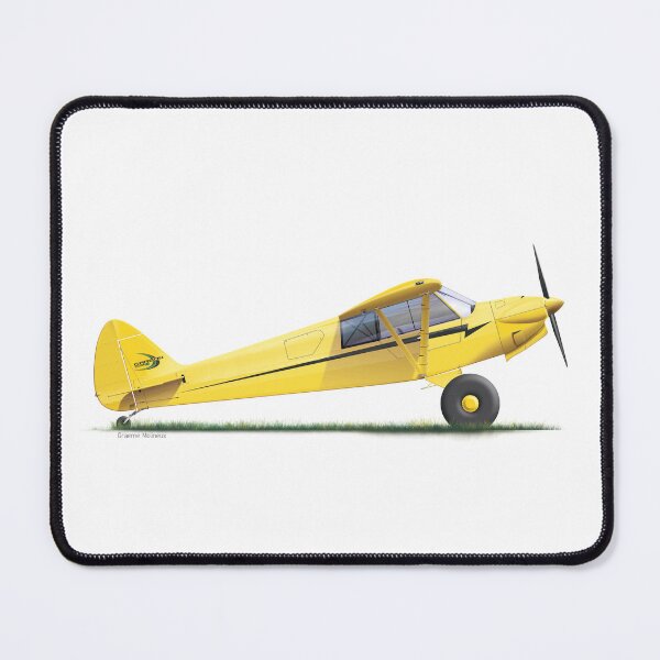 Item preview, CARBON CUB EX designed and sold by Grubby Fingers Aircraft Illustration.
