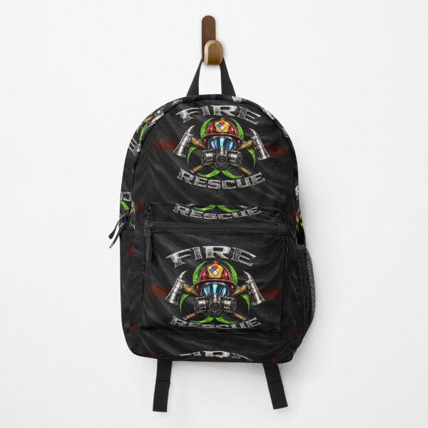 Item preview, Industrial Fire Brigade Hazmat Fire Rescue Skull Design designed and sold by artistwill.
