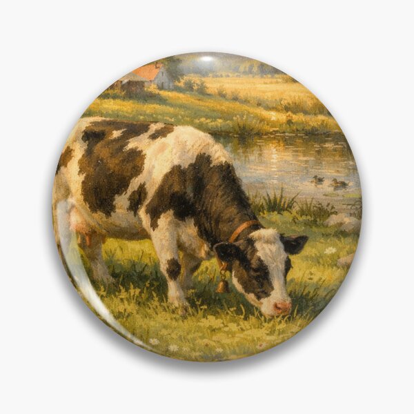 Item preview, Cow in Sunny Meadow designed and sold by JonelleTshirts.