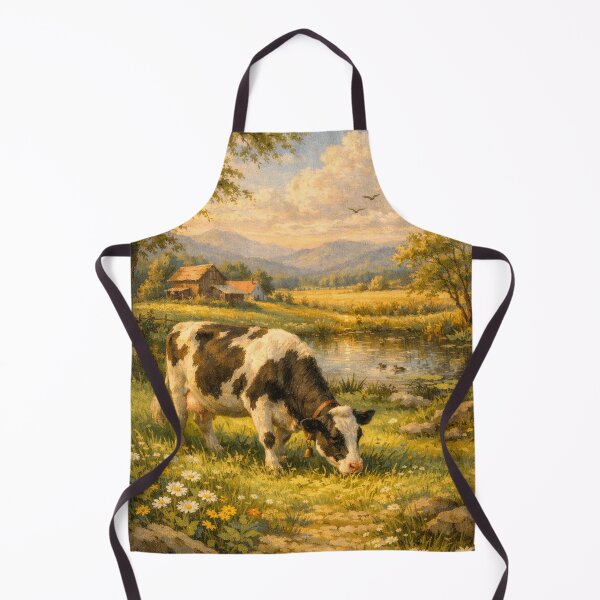 Item preview, Cow in Sunny Meadow designed and sold by JonelleTshirts.