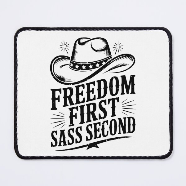 Item preview, Freedom First Sass Second designed and sold by theartfulaspie.