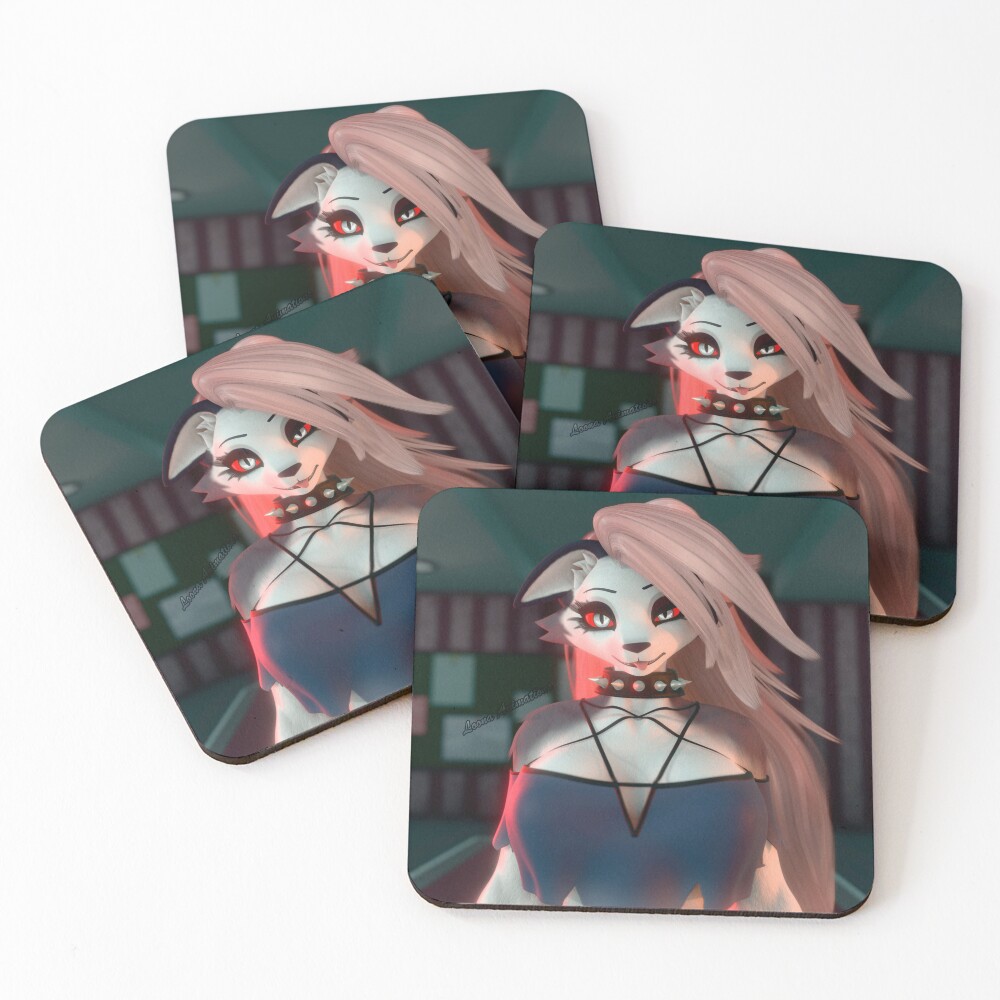 Item preview, Coasters (Set of 4) designed and sold by RoxyNSFW.