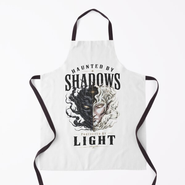 Item preview, Haunted by Shadows Protected by Light – Dark vs Light Fantasy Dual Face Design designed and sold by Snifferius.