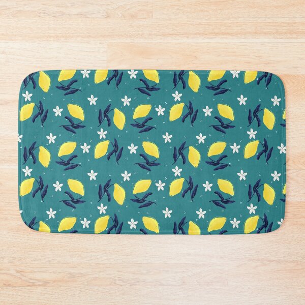 Item preview, Lemon Branch in Aqua designed and sold by designsbyklm.