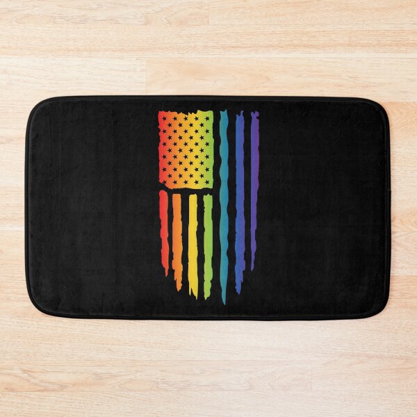 Item preview, LGBTQ Pride Rainbow USA Flag Equality Design designed and sold by WillandWent.