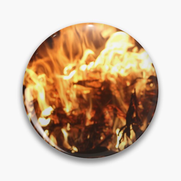 Item preview, Wild Bonfire Flames Dark Fire Photography designed and sold by Dreams Area.
