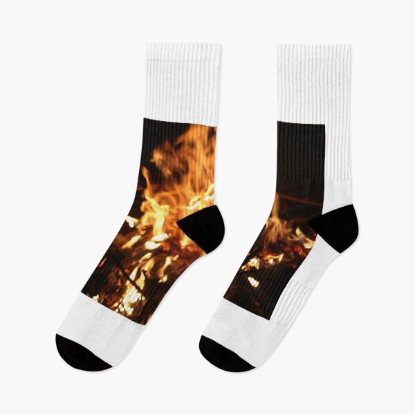 Item preview, Wild Bonfire Flames Dark Fire Photography designed and sold by Dreams Area.