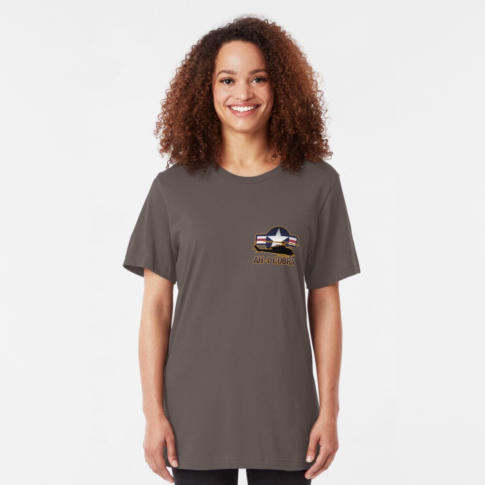 AH-1 Cobra Helicopter Slim Fit T-Shirt