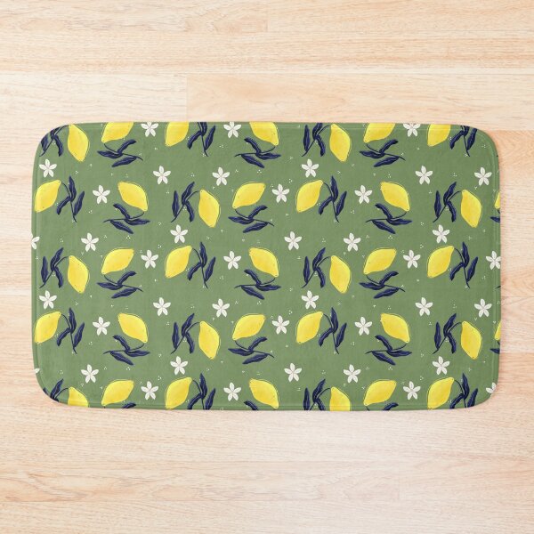 Item preview, Lemon Branch in Green designed and sold by designsbyklm.
