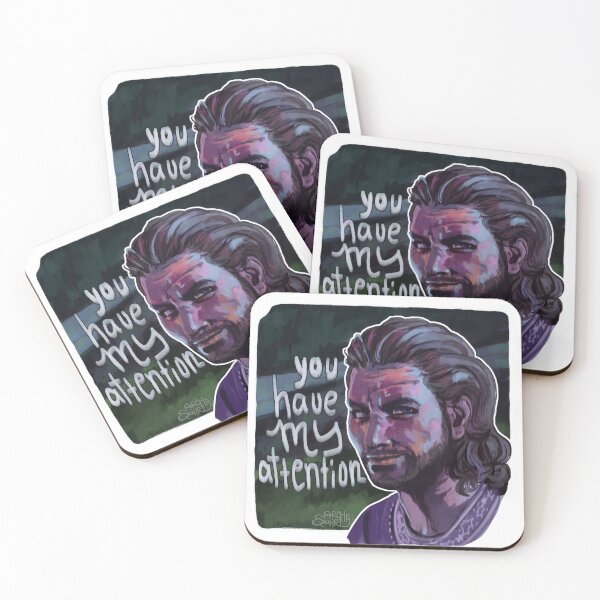 Item preview, You have my attention Gale Dekarios Baldurs Gate designed and sold by ArchASquirrel.