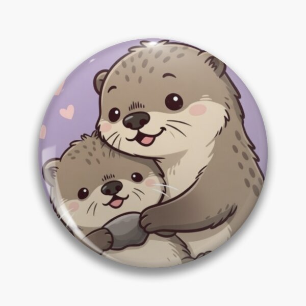 Item preview, I Otterly Adore You! designed and sold by LauraMK.