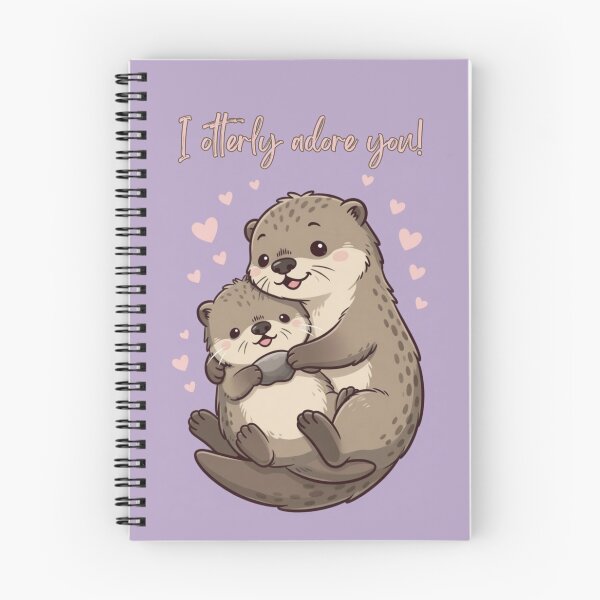 Item preview, I Otterly Adore You! designed and sold by LauraMK.