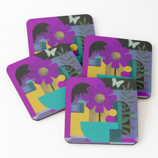 Item preview, Geometric Dream: Modern Urban Abstract Illustration designed and sold by joycrysstudio.