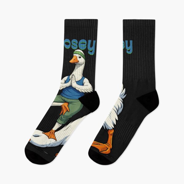 Item preview, Relaxed Waterfowl Stretching Bird Pose designed and sold by Tsugraf Designs.