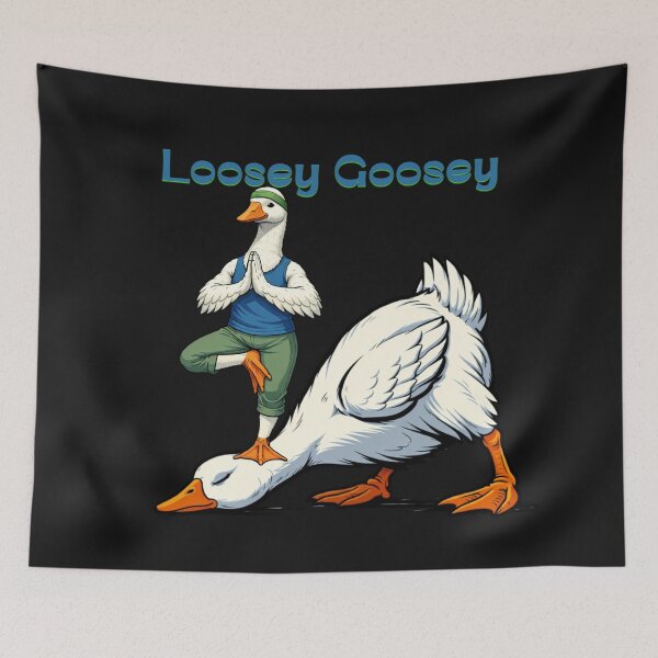 Item preview, Relaxed Waterfowl Stretching Bird Pose designed and sold by Tsugraf Designs.