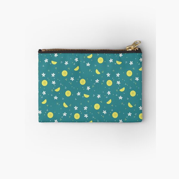 Item preview, Lemons and Blossoms in Aqua designed and sold by designsbyklm.