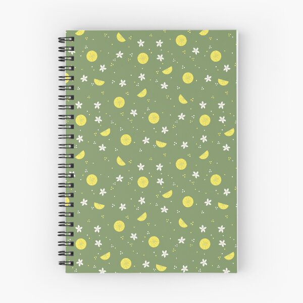Item preview, Lemons and Blossoms in Green designed and sold by designsbyklm.