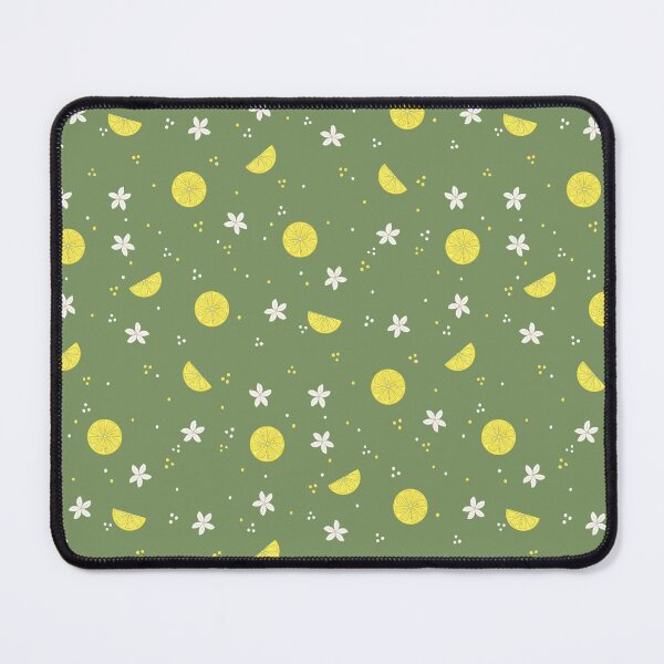 Item preview, Lemons and Blossoms in Green designed and sold by designsbyklm.
