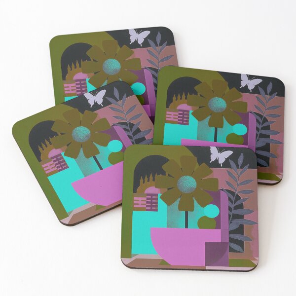 Item preview, Geometric Nature Dream: Modern Urban Abstract designed and sold by joycrysstudio.