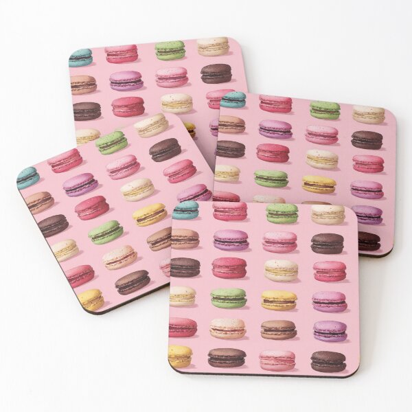 Item preview, Colorful Macaron Pattern French Dessert Lover designed and sold by NicolasGlowArt.