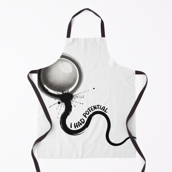 Item preview, Minimalist Sumi-e Sperm Cell Ink Wash Art designed and sold by Bloomkept.