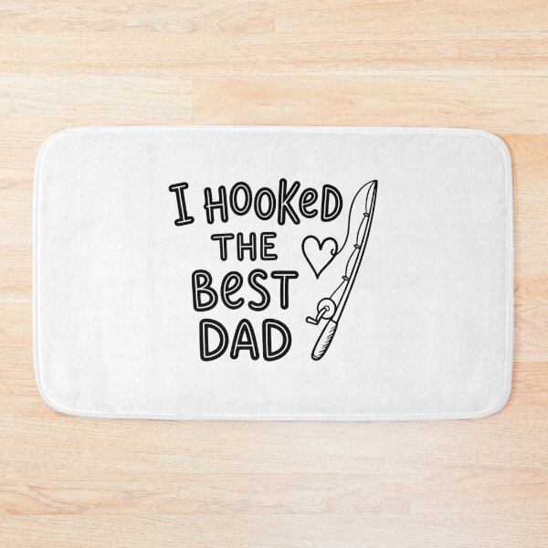 Item preview, I Hooked The Best Dad Kids - Funny Fishing Toddler designed and sold by gunaone-design.