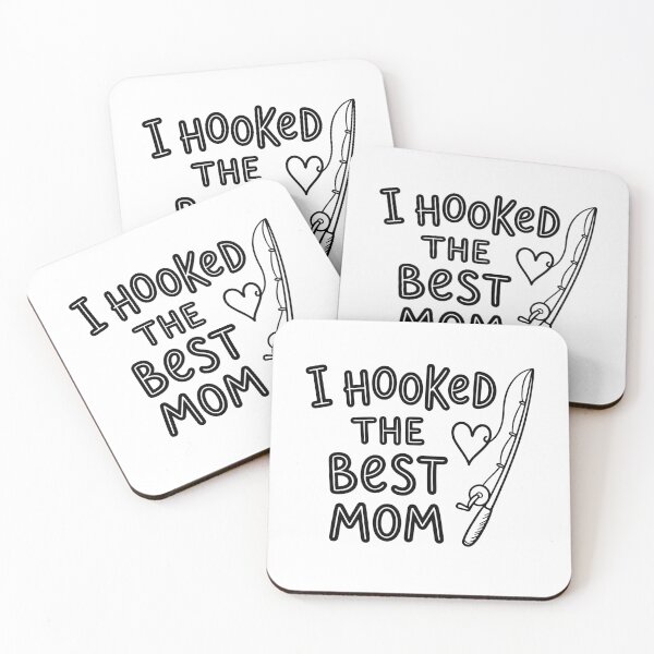Item preview, I Hooked The Best Mom Kids - Funny Fishing Toddler designed and sold by gunaone-design.
