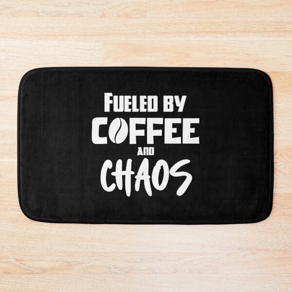 Item preview, Fueled by Coffee and Chaos  designed and sold by StrokeONoGenius.