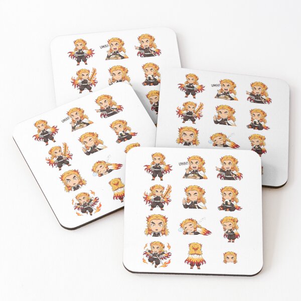 Item preview, Chibi Kyojuro Rengoku Flame Hashira Art designed and sold by Innova_Creations.