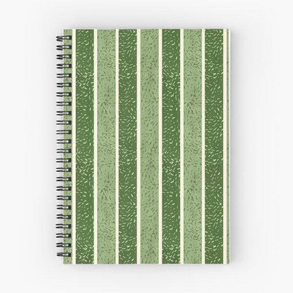 Item preview, Scratched Stripes in Green designed and sold by designsbyklm.