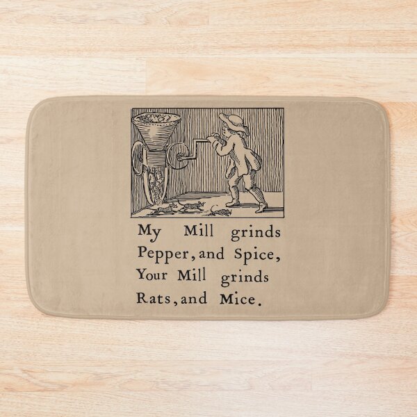 Item preview, My Mill Grinds Pepper and Spice - Vintage Meme designed and sold by SpaceDogLaika.