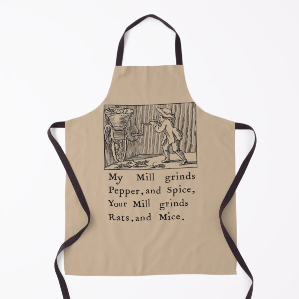 Item preview, My Mill Grinds Pepper and Spice - Vintage Meme designed and sold by SpaceDogLaika.