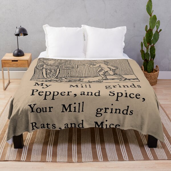 Item preview, My Mill Grinds Pepper and Spice - Vintage Meme designed and sold by SpaceDogLaika.