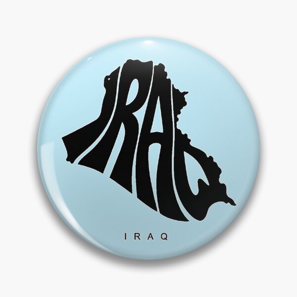 Item preview, Iraq Typography Map Design, IRAQ Word Map Art, Middle East Country Outline, Minimalist Black White Travel Graphic designed and sold by Travellerz.