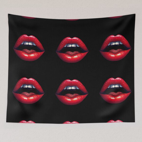 Item preview, KISS ME RED LIPS designed and sold by BIGPIX91011.