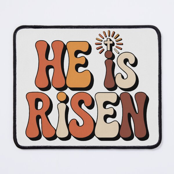 Item preview, He Is Risen Christian T-Shirt | Retro Groovy Easter Faith Religious Gift designed and sold by EvolusionPro.