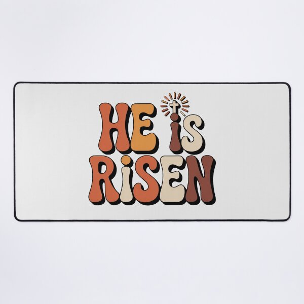 Item preview, He Is Risen Christian T-Shirt | Retro Groovy Easter Faith Religious Gift designed and sold by EvolusionPro.