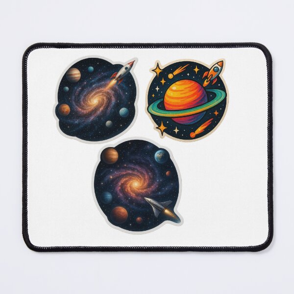 Item preview, Planets Stars Space Sticker Universe Galaxy Aesthetic designed and sold by Lellenatavarez.