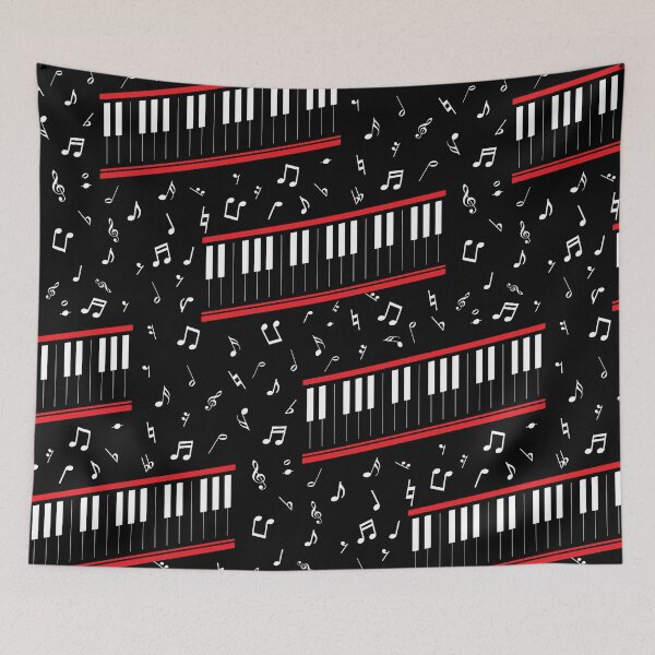 Item preview, MJ Beat It Piano Print Reversed designed and sold by design-r.