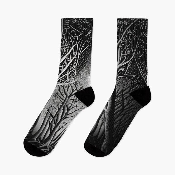 Item preview, Monochrome Dark Forest designed and sold by OtisHeya.
