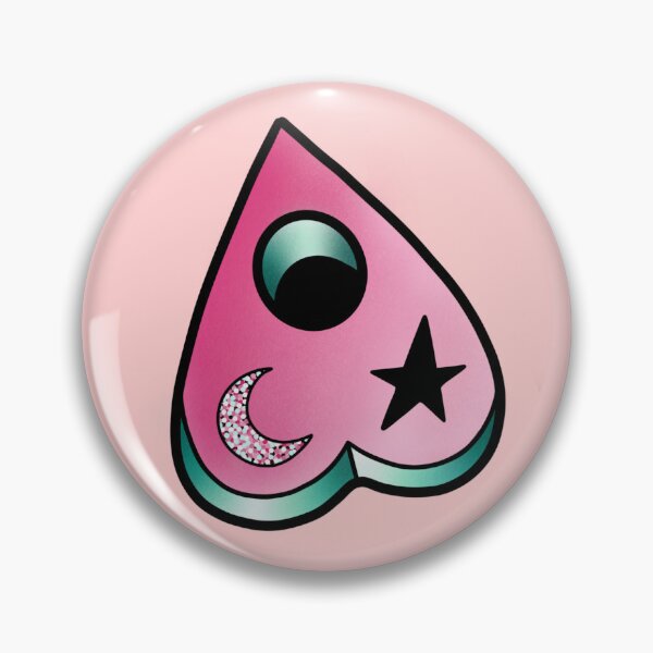 Item preview, Pink Glitter Planchette designed and sold by Tattoosbyem.