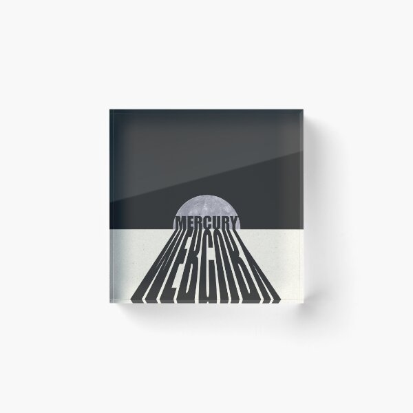 Item preview, Mercury - Planet Poster - Minimalist designed and sold by edgehouse.