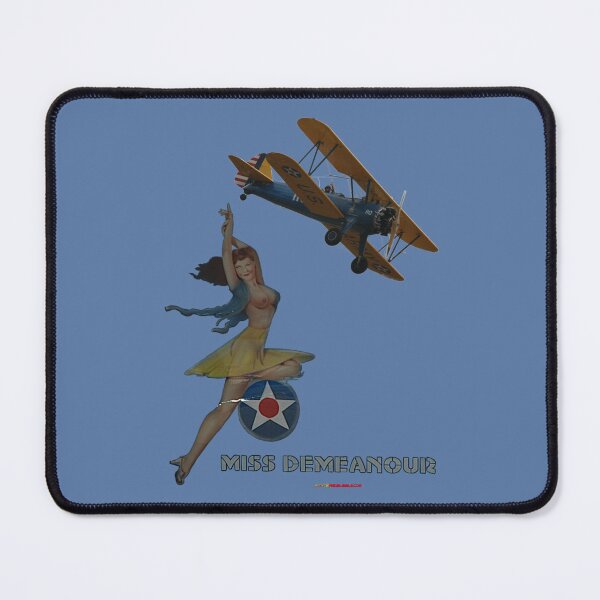 Item preview, Steerman VH-LSJ Miss Demeanour Nose Art Design designed and sold by muz2142.