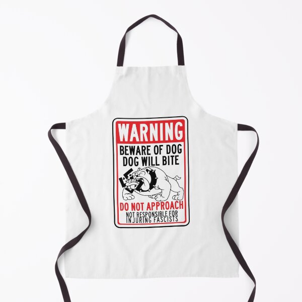 Item preview, dog will bite (antifa) designed and sold by remerasnerdas.