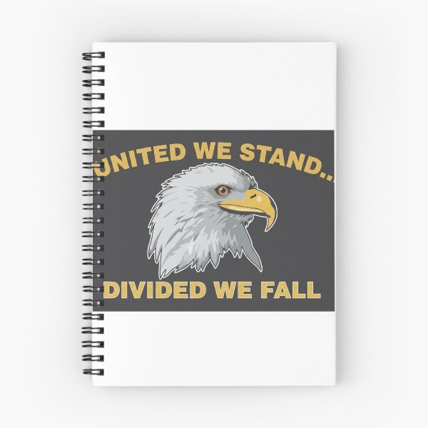 Item preview, Bald Eagle - United, we stand divided we fall designed and sold by unionpride.